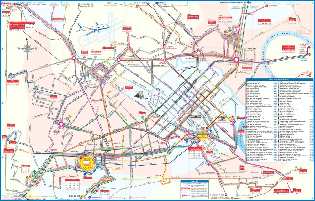 ho chi minh city miesto žemėlapis