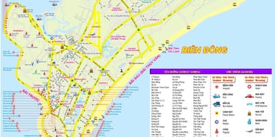 Žemėlapis ho chi minh city uostas