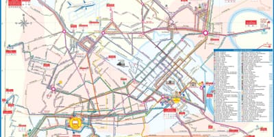 Ho chi minh city miesto žemėlapis
